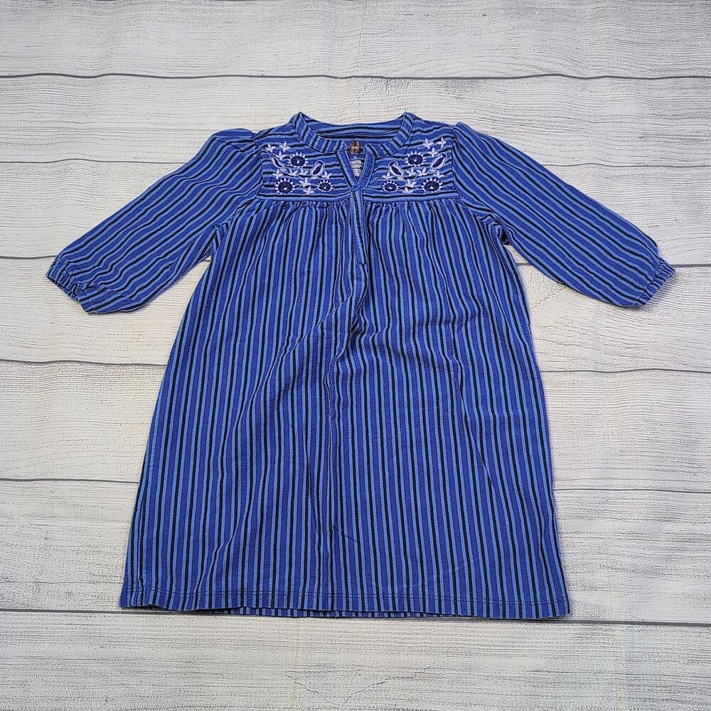 4 Tea Collection Blue Stripe Dress